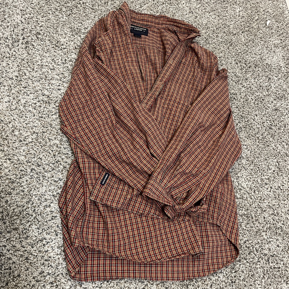 Oversized button up flannel
